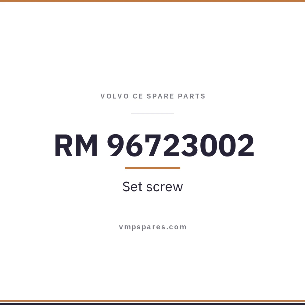 RM 96723002 – Set screw