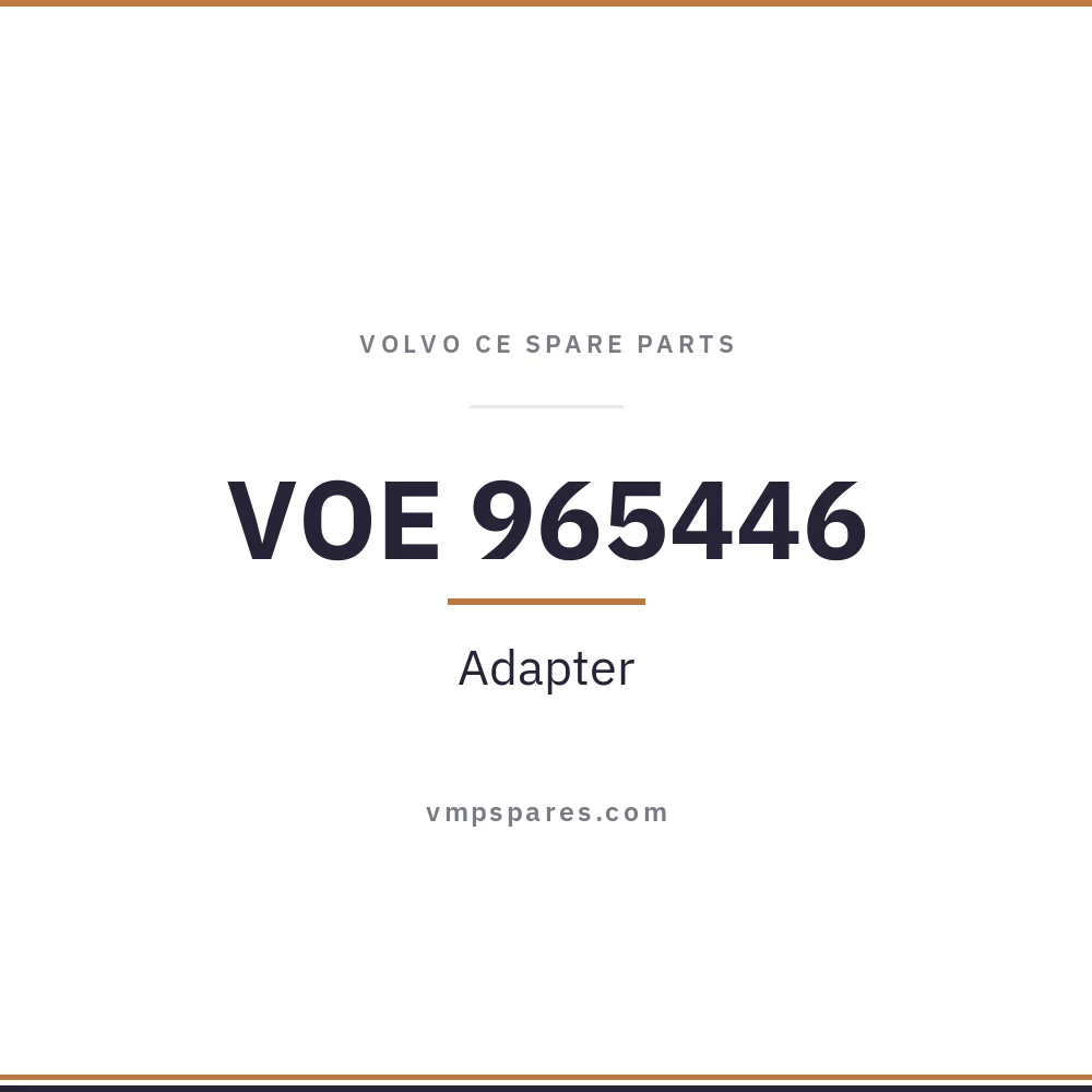 VOE 965446 – Adapter