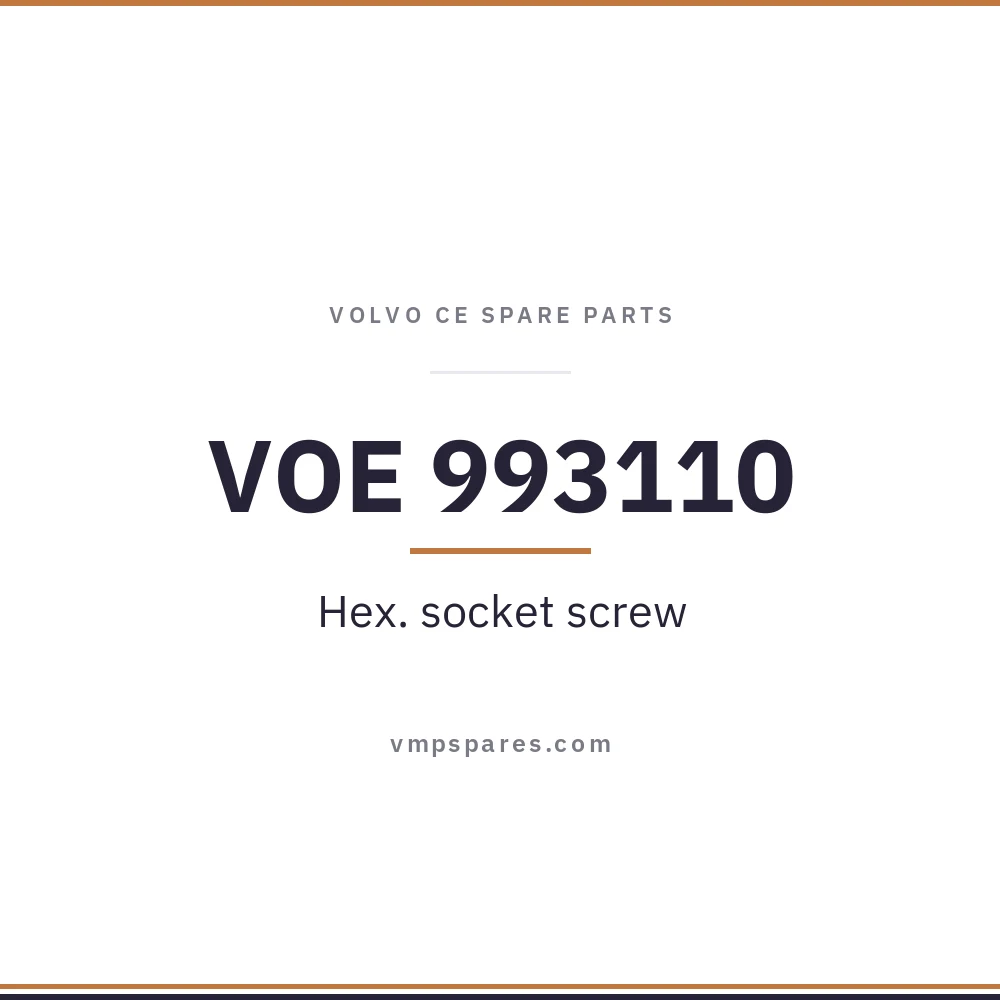 VOE 993110 – Hex. socket screw