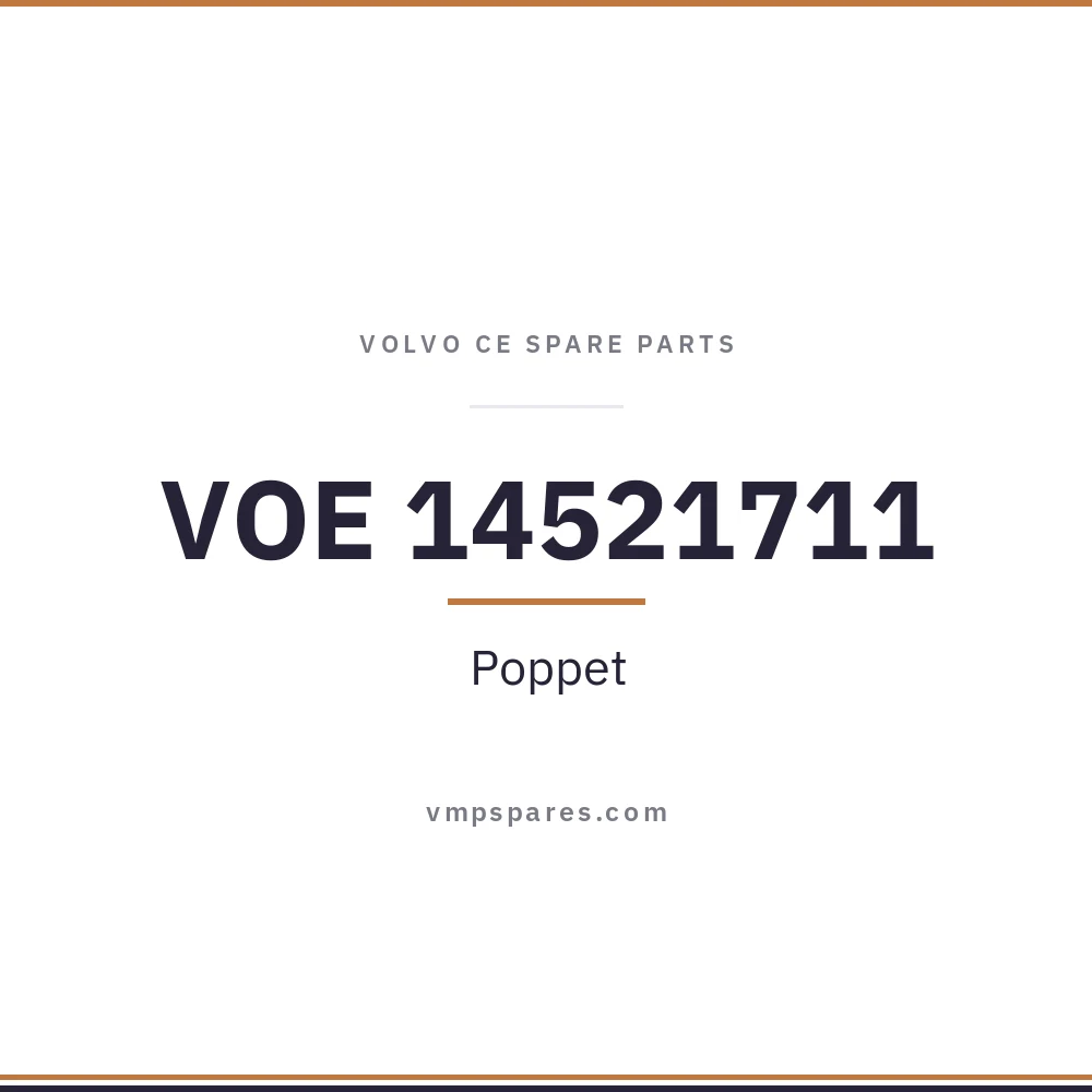 VOE 14521711 – Poppet