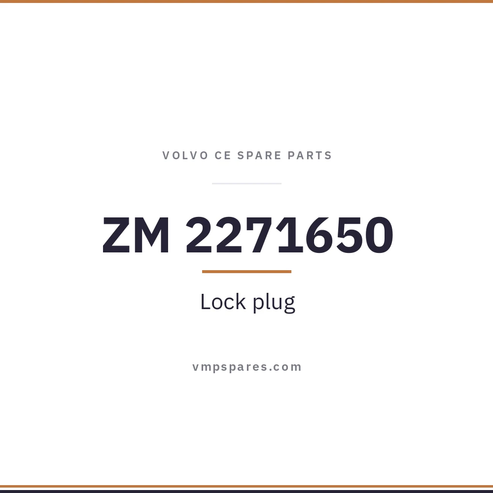 ZM 2271650 – Lock plug
