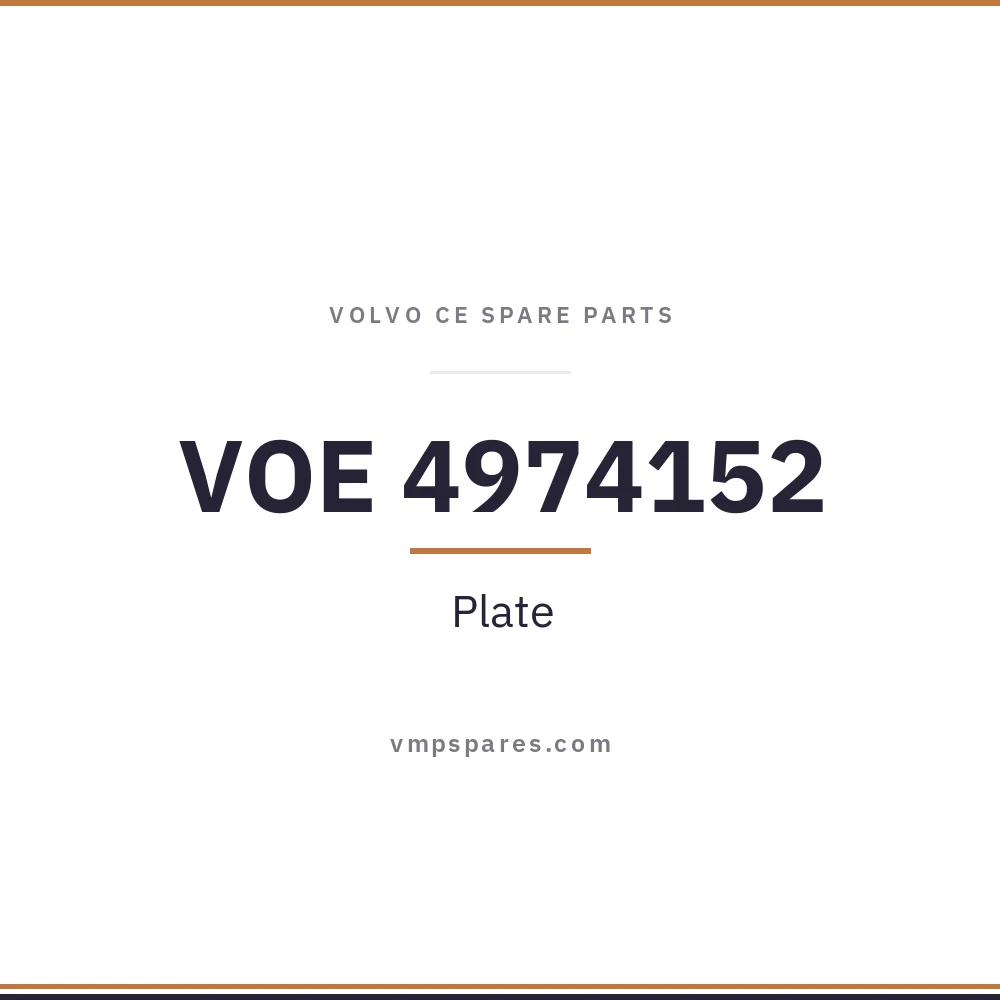 VOE 4974152 – Plate