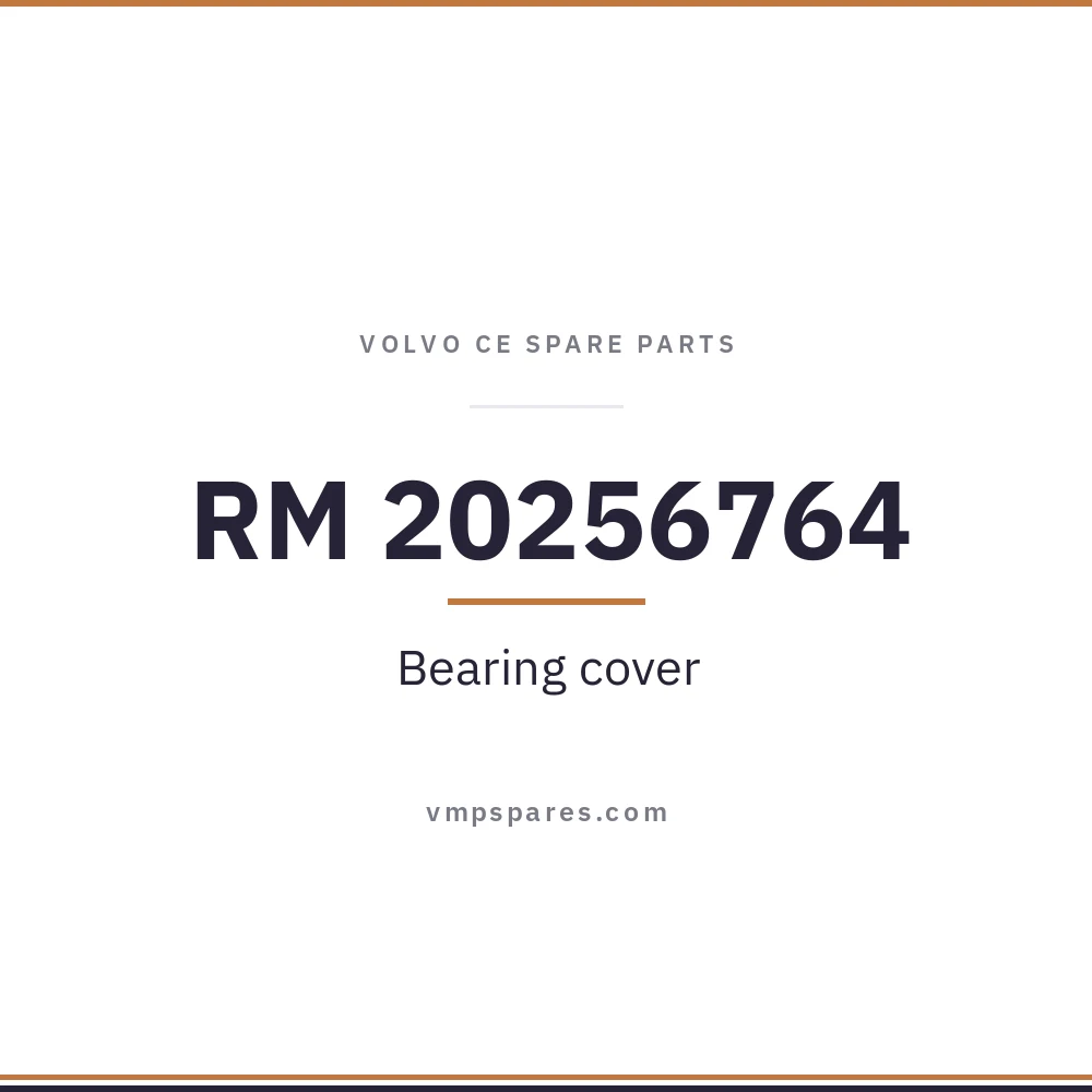 RM 20256764 – Bearing cover