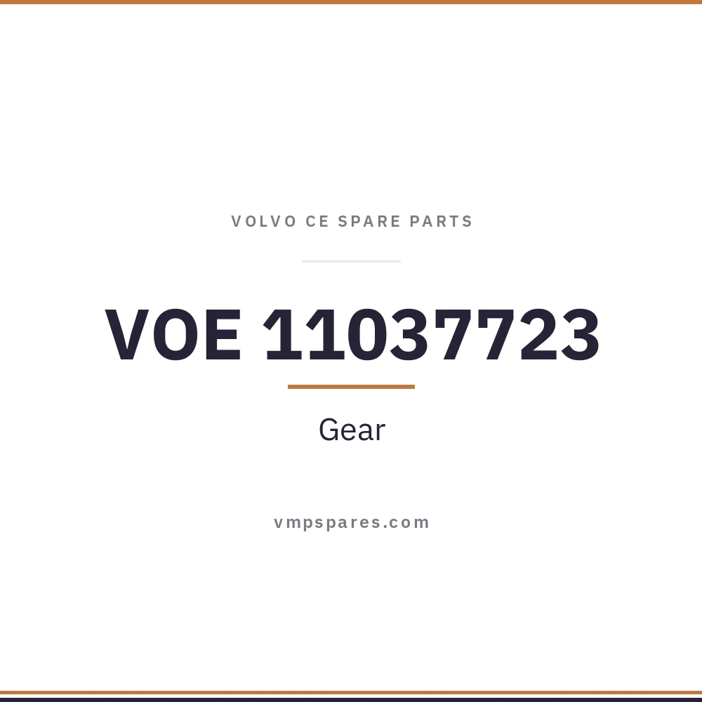 VOE 11037723 – Gear