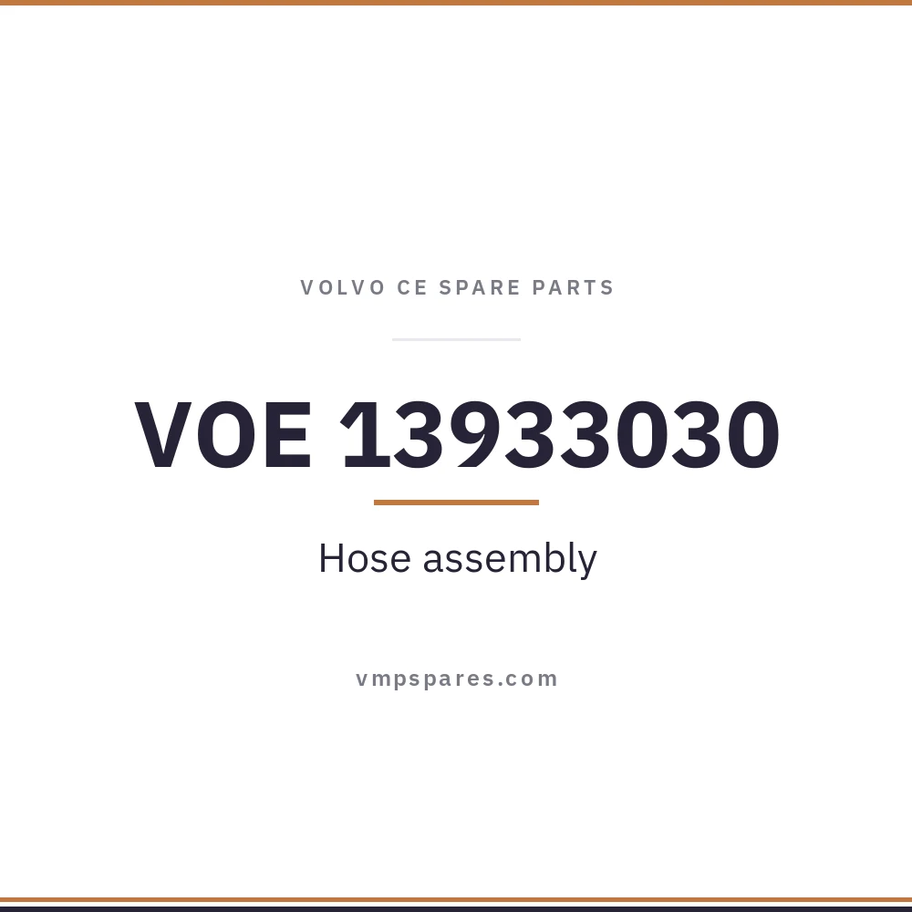 VOE 13933030 – Hose assembly