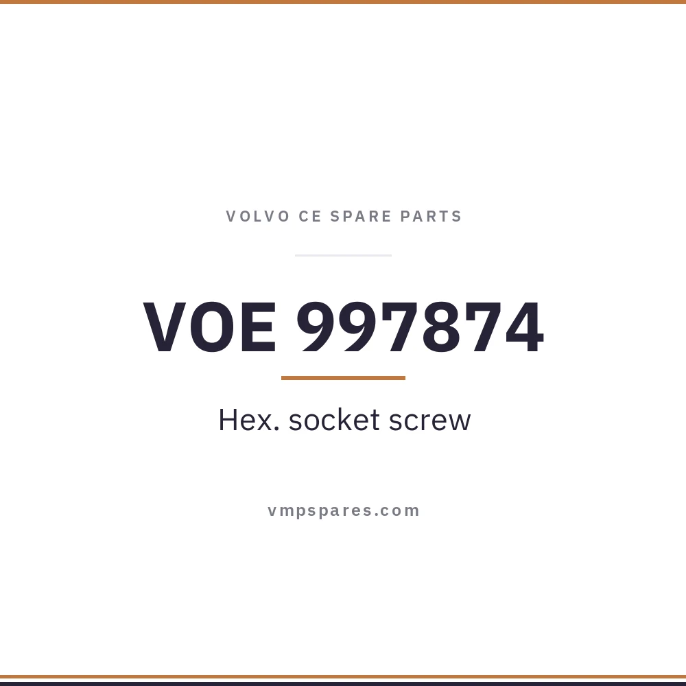 VOE 997874 – Hex. socket screw