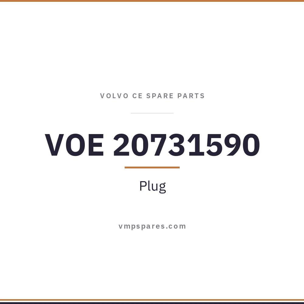 VOE 20731590 – Plug