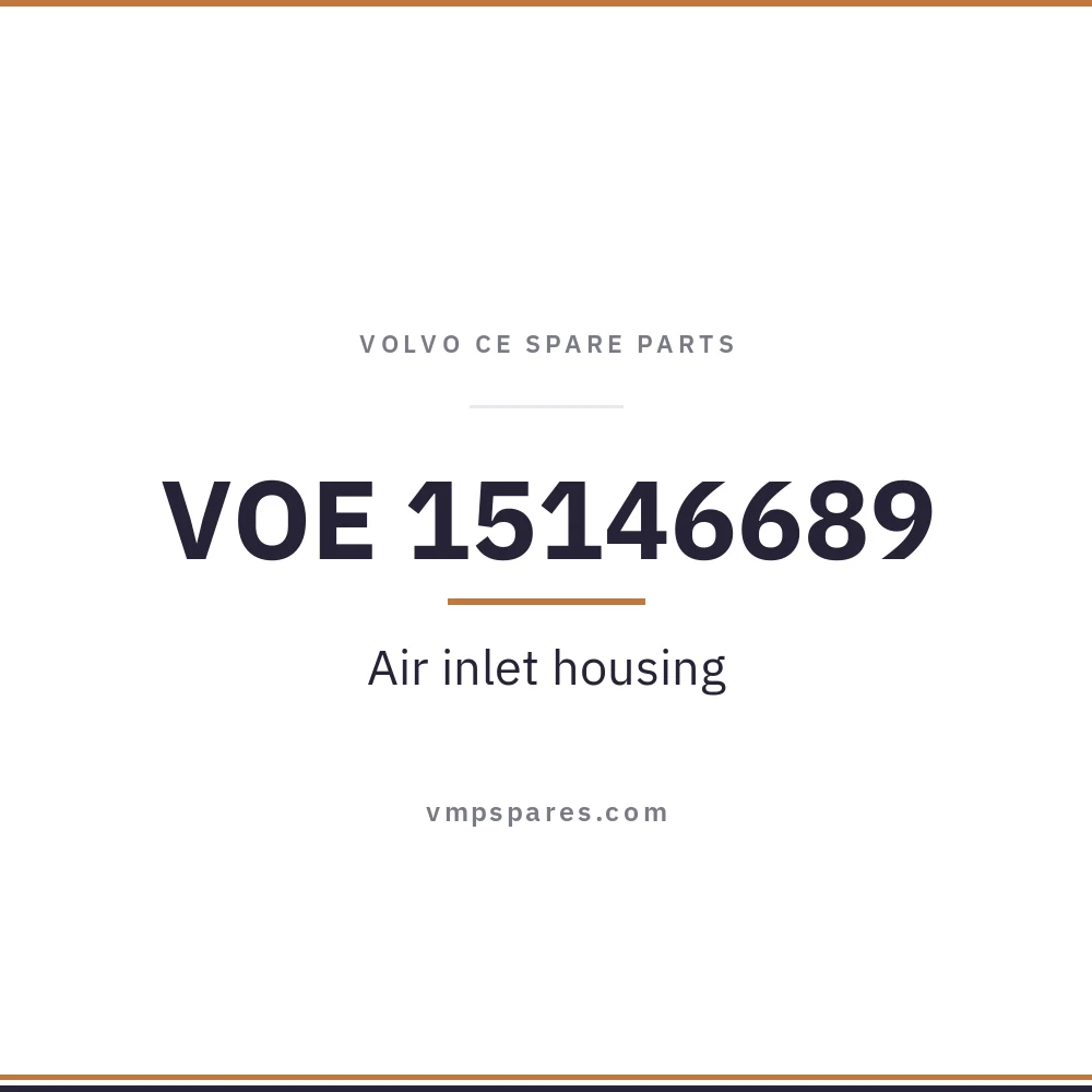 VOE 15146689 – Air inlet housing