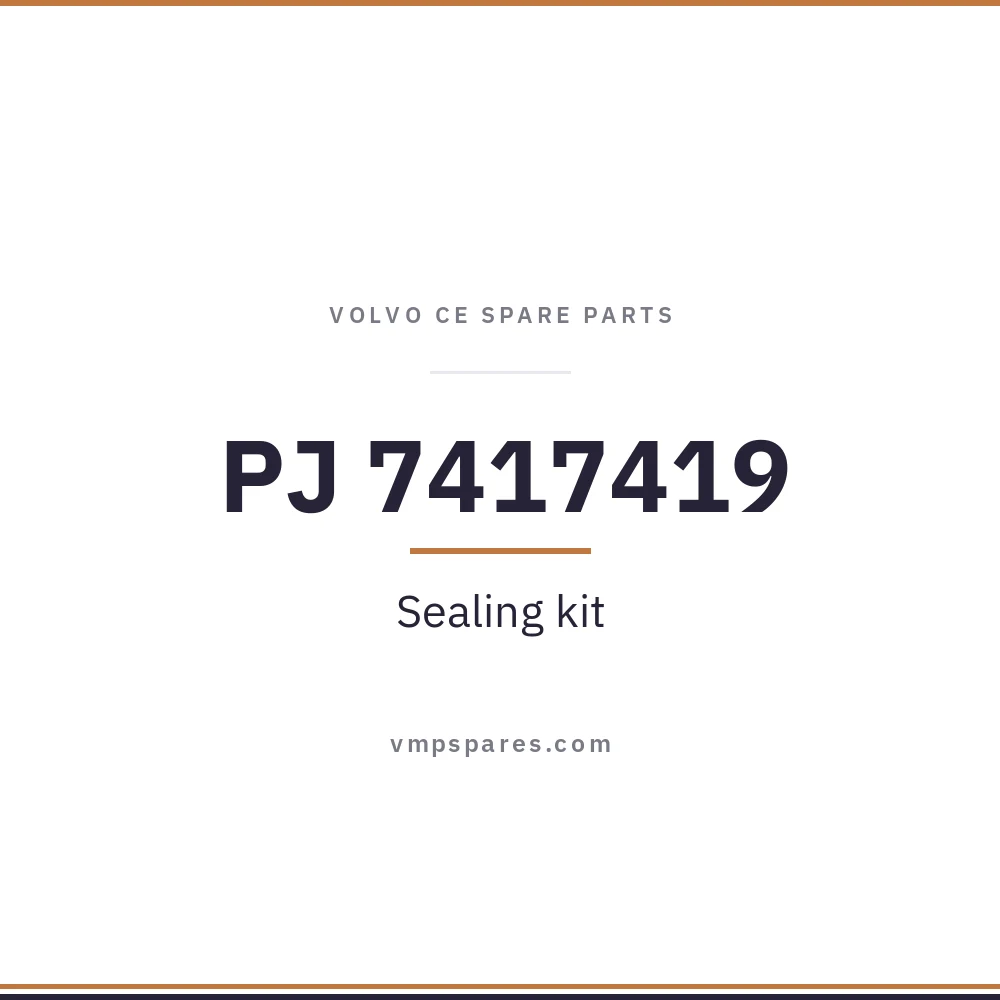 PJ 7417419 – Sealing kit