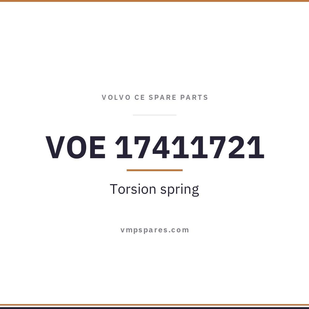 VOE 17411721 – Torsion spring