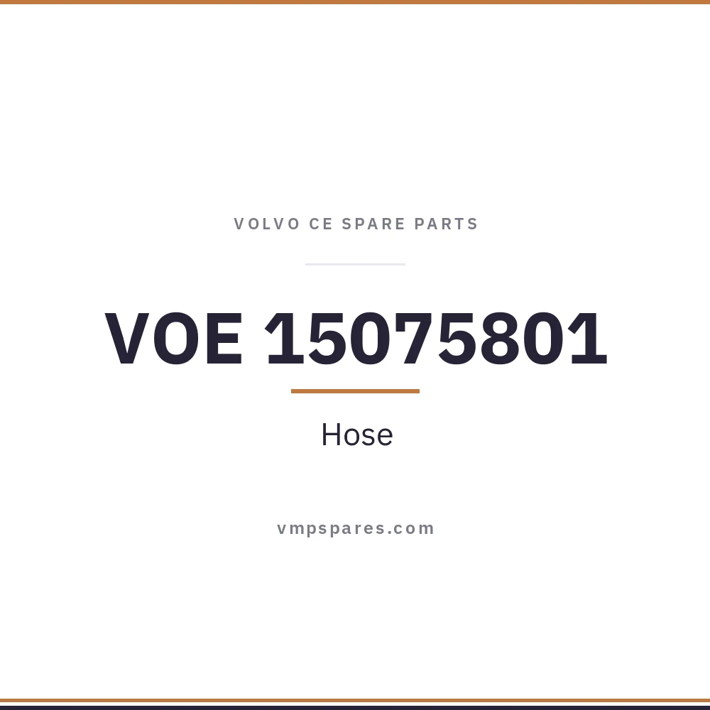 VOE 15075801 – Hose