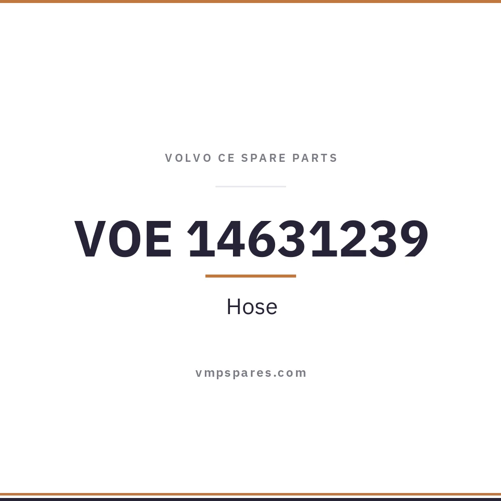 VOE 14631239 – Hose