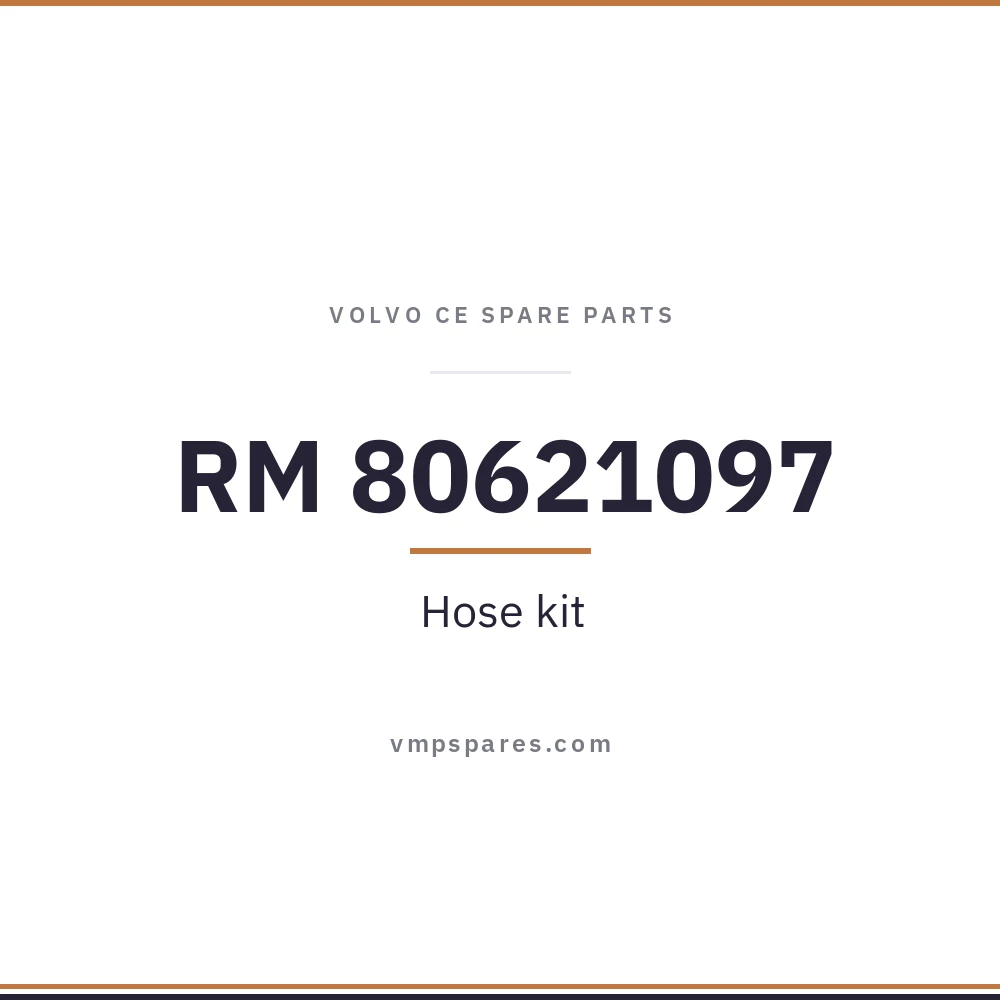 RM 80621097 – Hose kit
