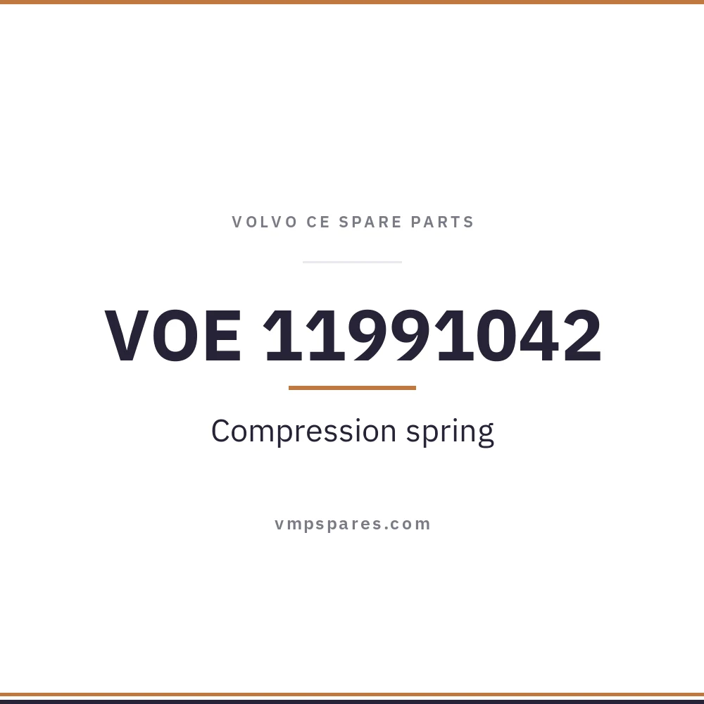 VOE 11991042 – Compression spring