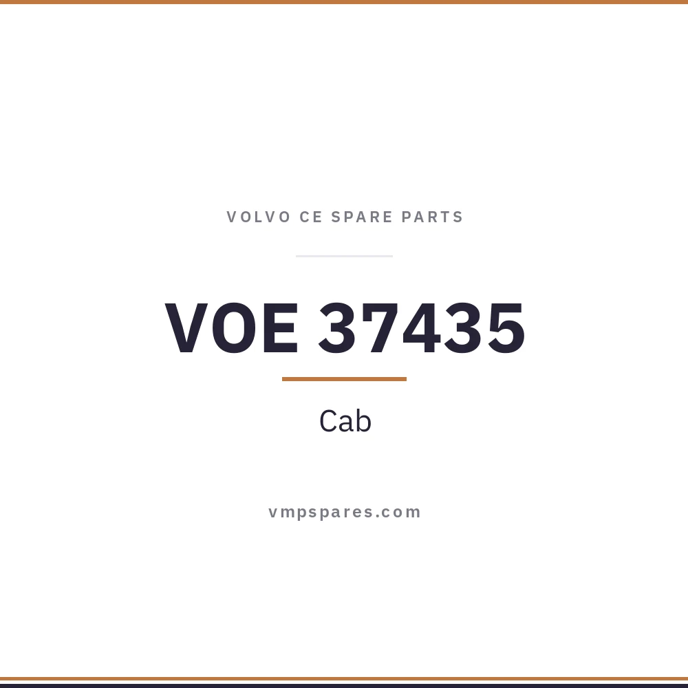 VOE 37435 – Cab