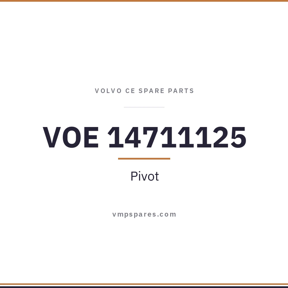 VOE 14711125 – Pivot