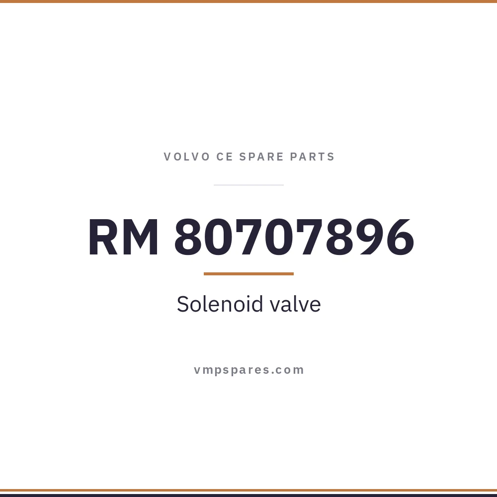 RM 80707896 – Solenoid valve
