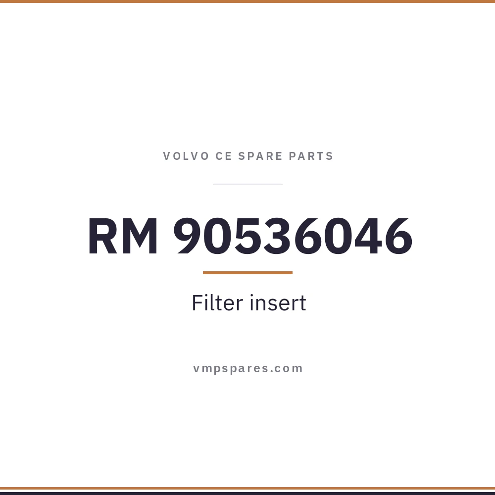 RM 90536046 – Filter insert