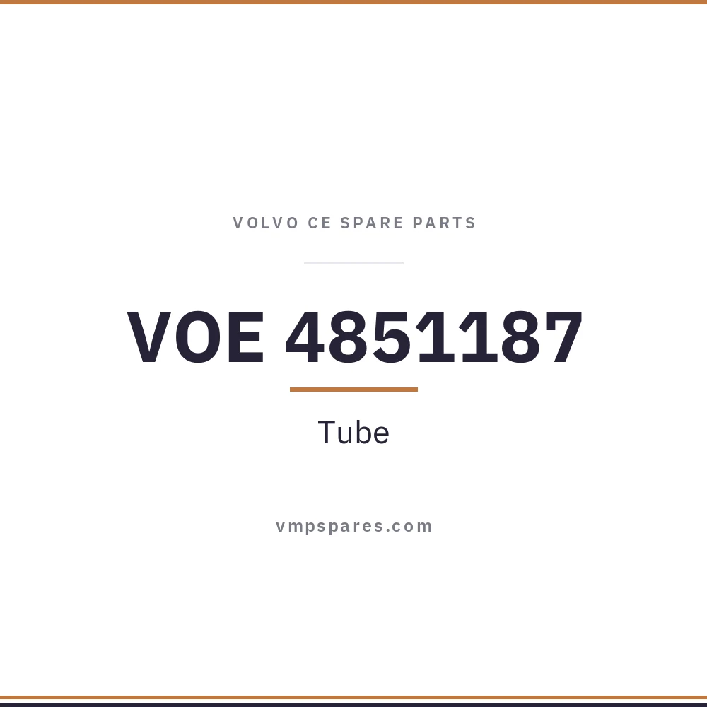 VOE 4851187 – Tube