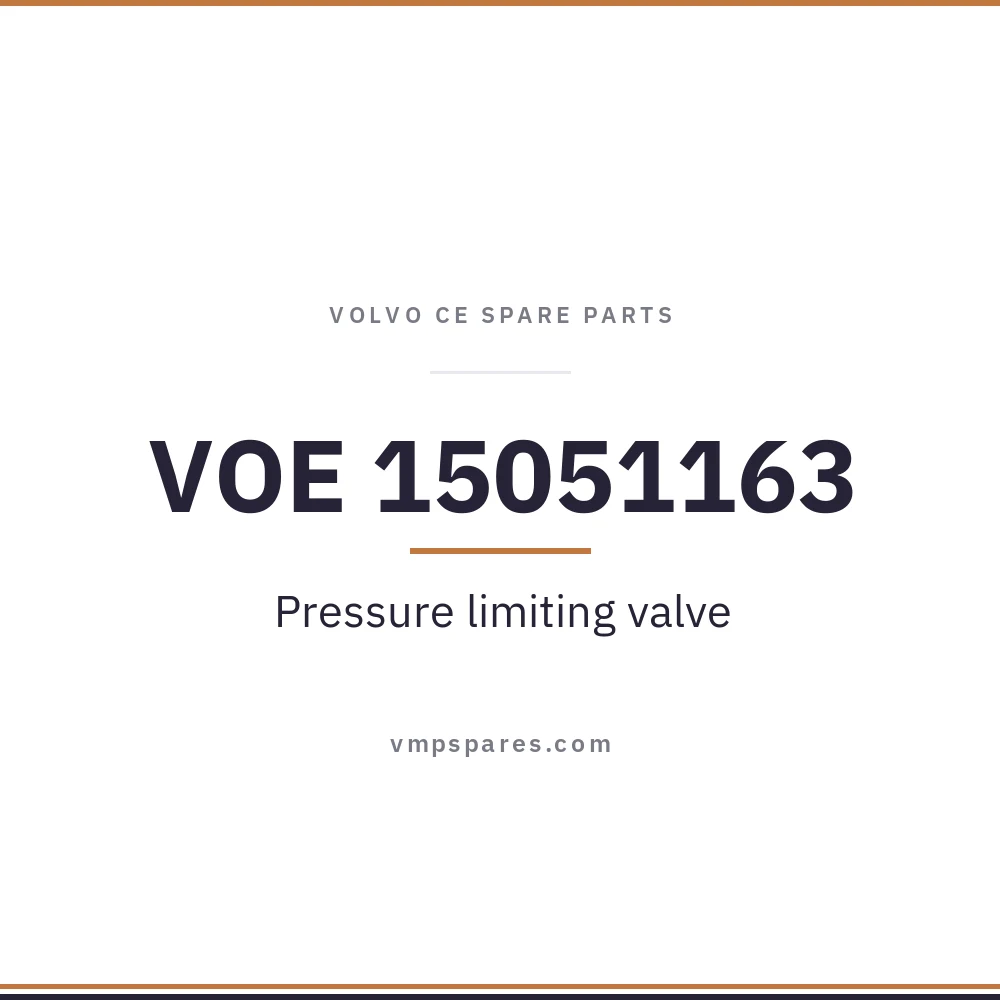 VOE 15051163 – Pressure limiting valve