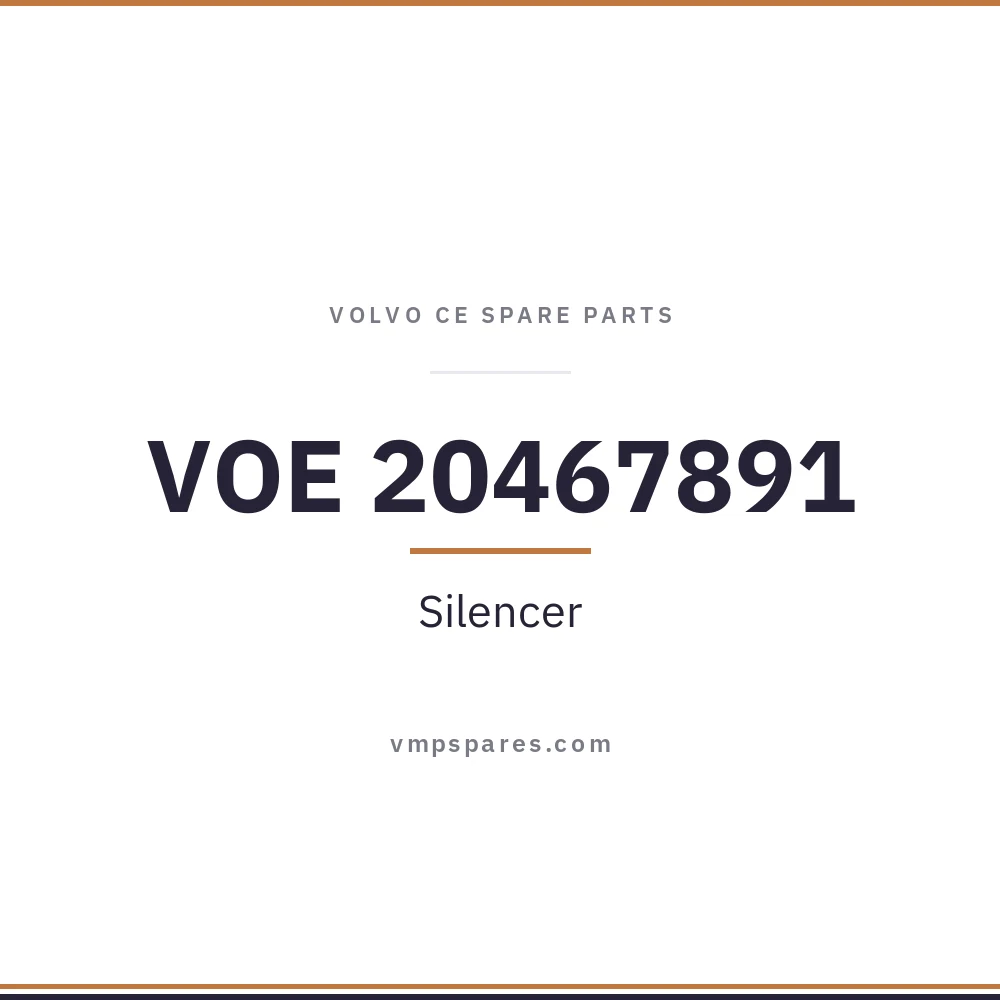 VOE 20467891 – Silencer