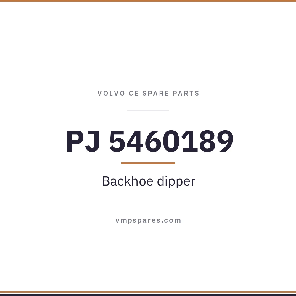 PJ 5460189 – Backhoe dipper
