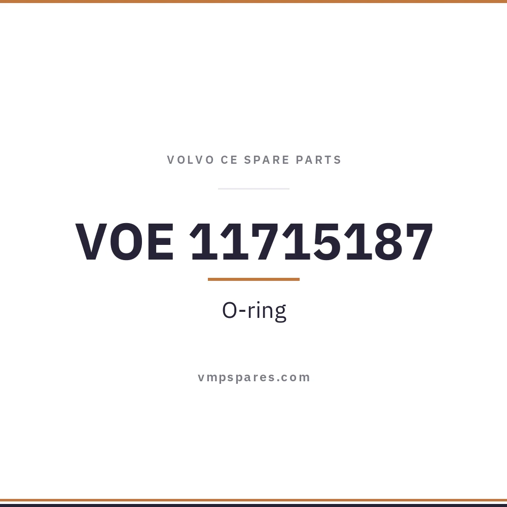 VOE 11715187 – O-ring