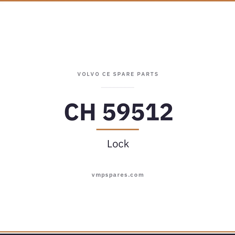 CH 59512 – Lock