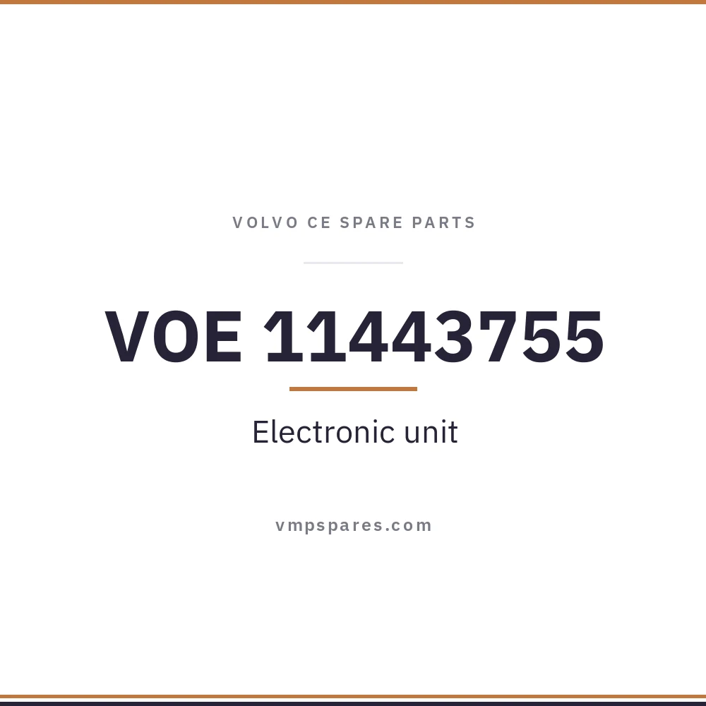 VOE 11443755 – Electronic unit