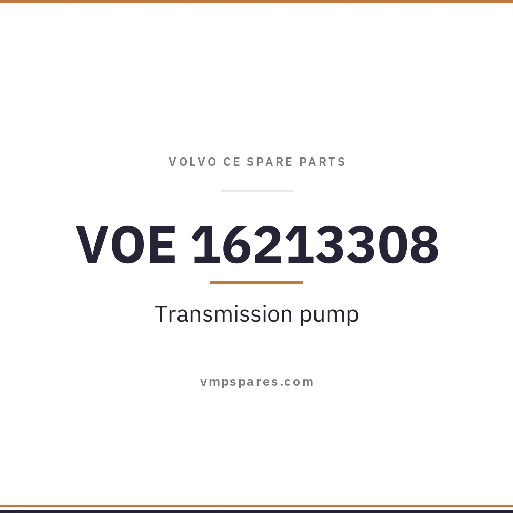 VOE 16213308 – Transmission pump