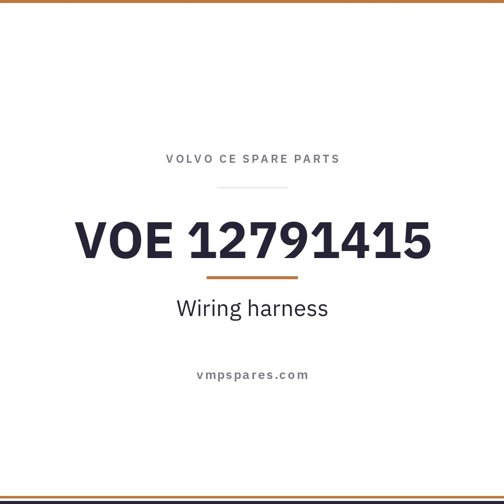VOE 12791415 – Wiring harness