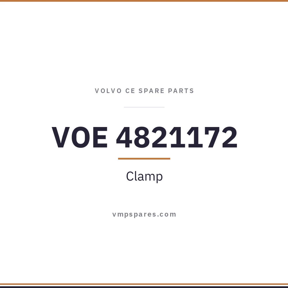 VOE 4821172 – Clamp