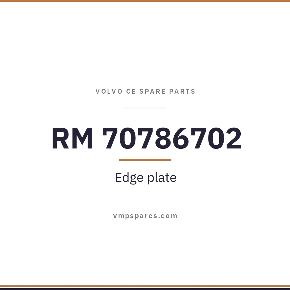 RM 70786702 – Edge plate