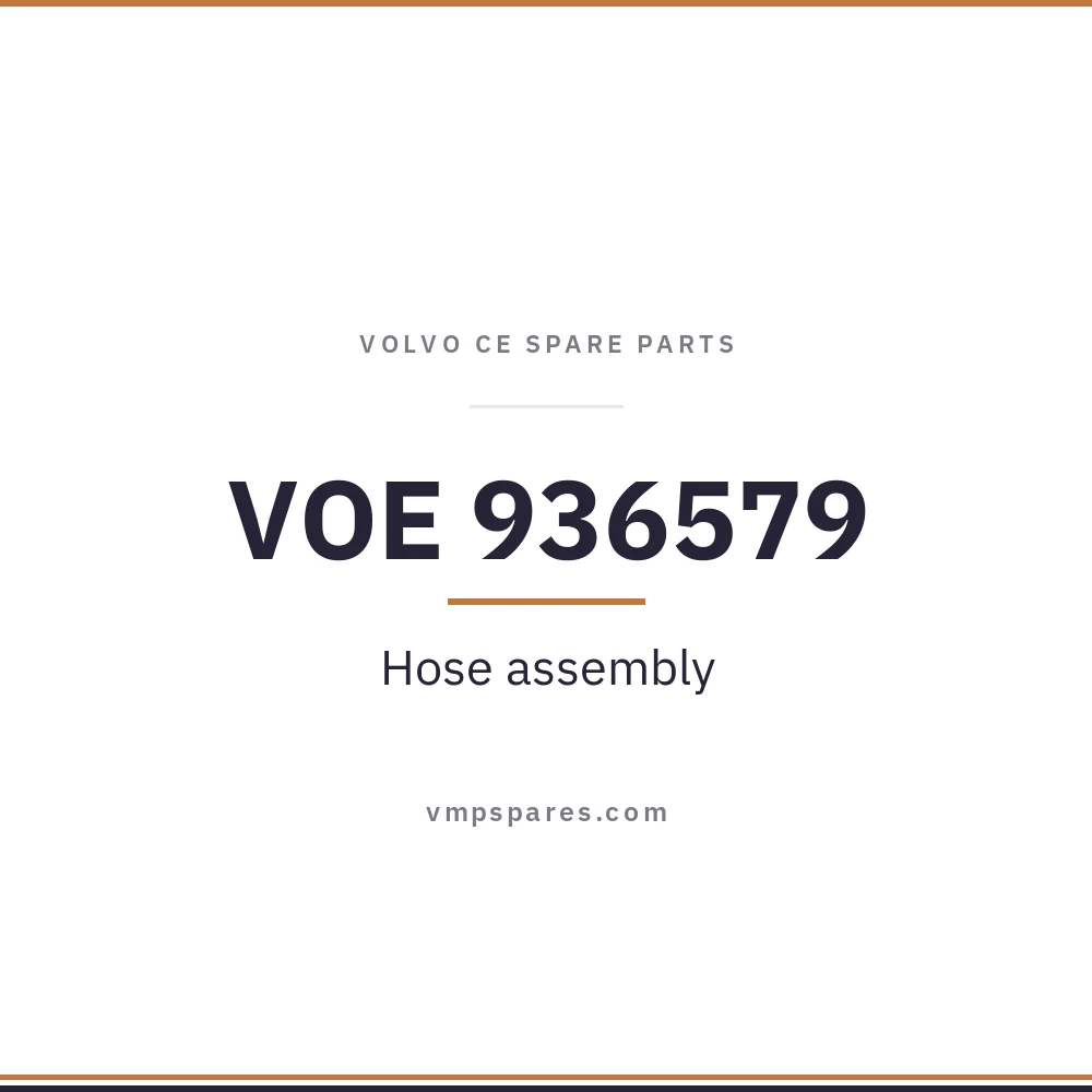 VOE 936579 – Hose assembly