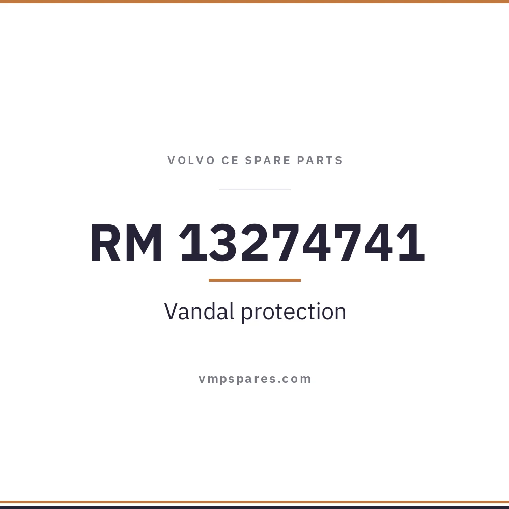 RM 13274741 – Vandal protection