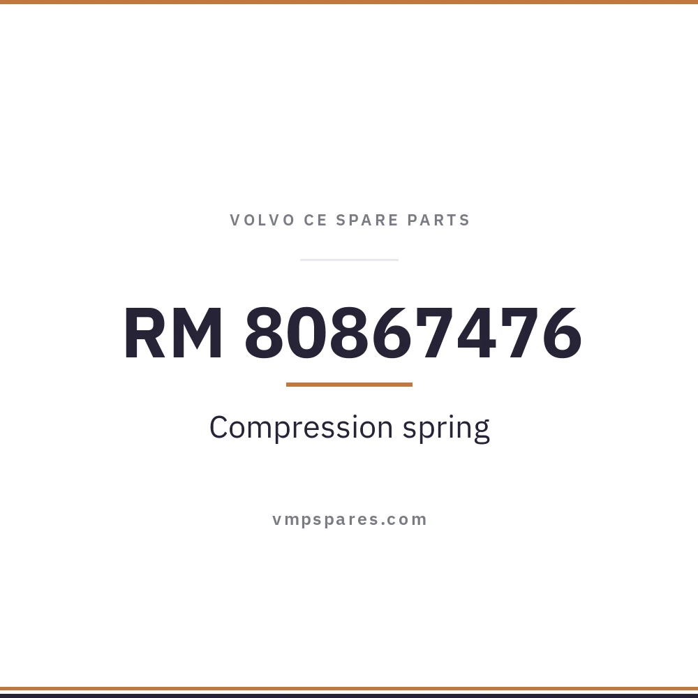 RM 80867476 – Compression spring