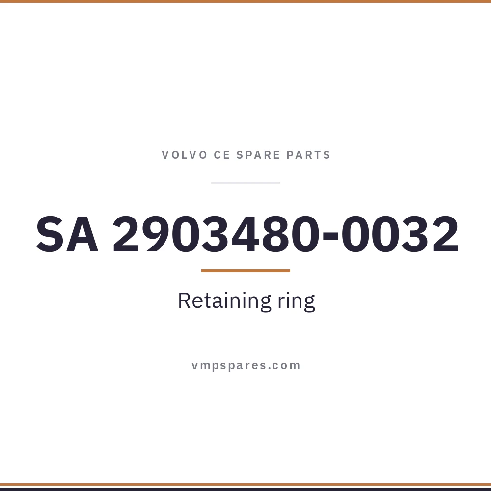 SA 2903480-0032 – Retaining ring