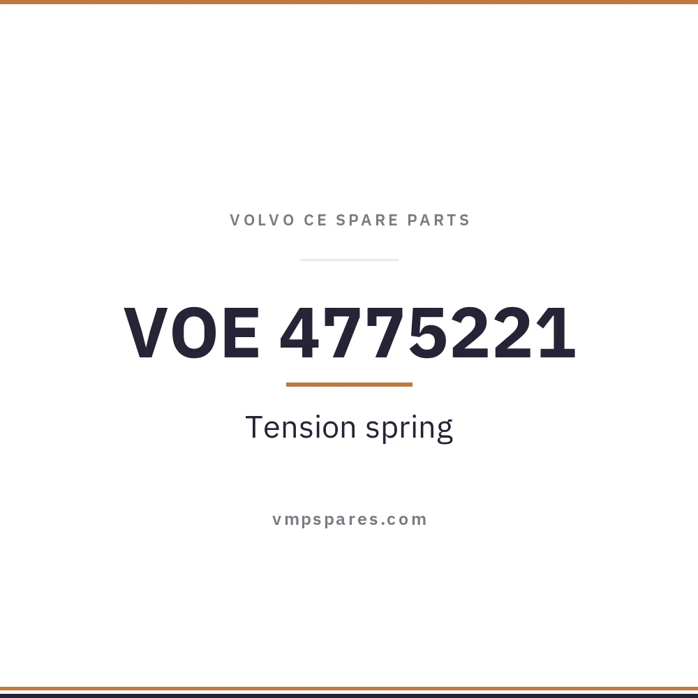 VOE 4775221 – Tension spring