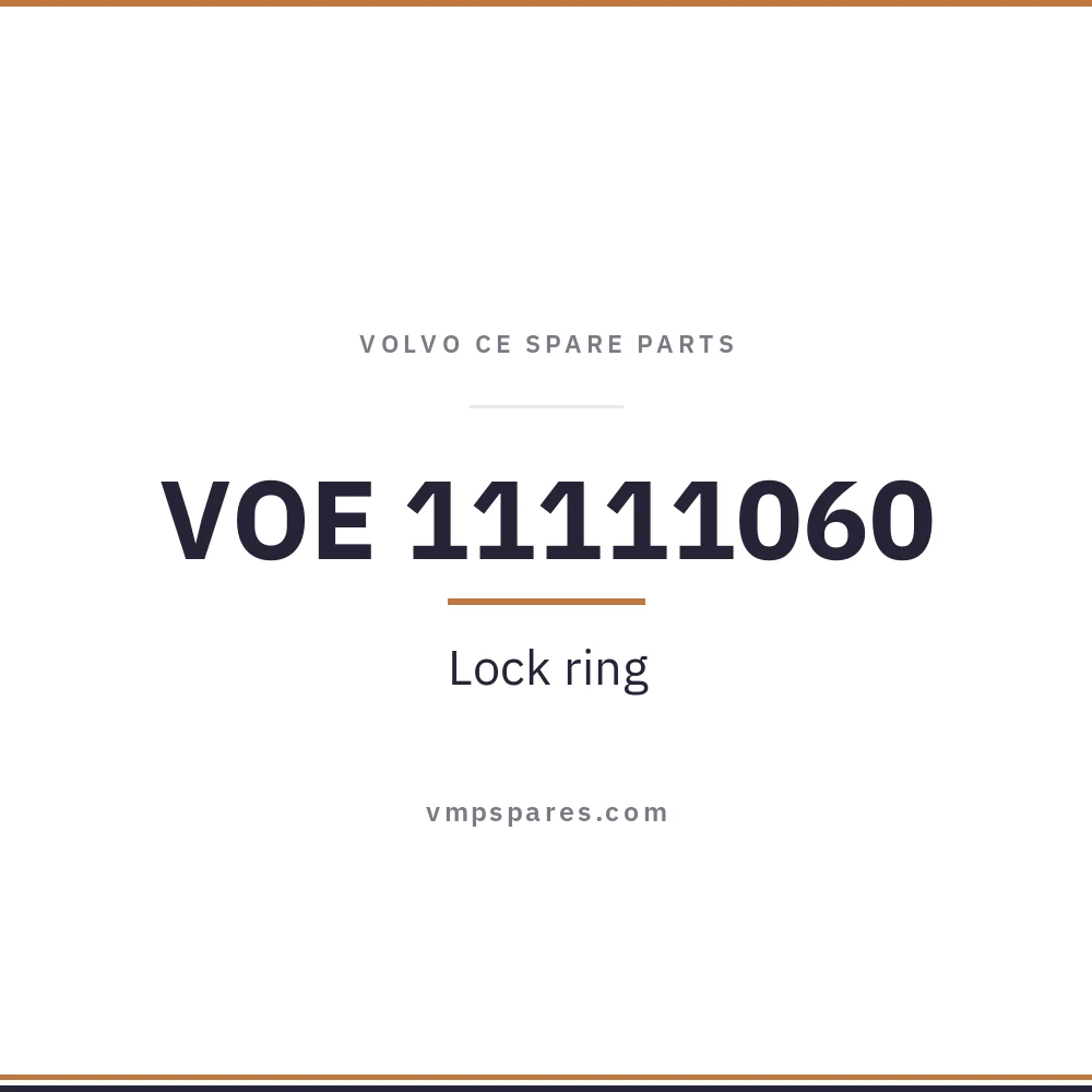 VOE 11111060 – Lock ring