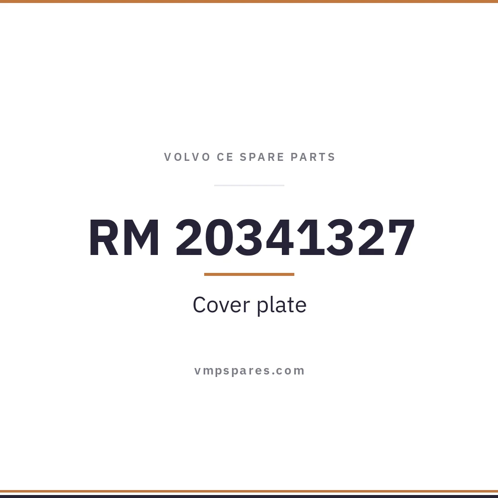 RM 20341327 – Cover plate