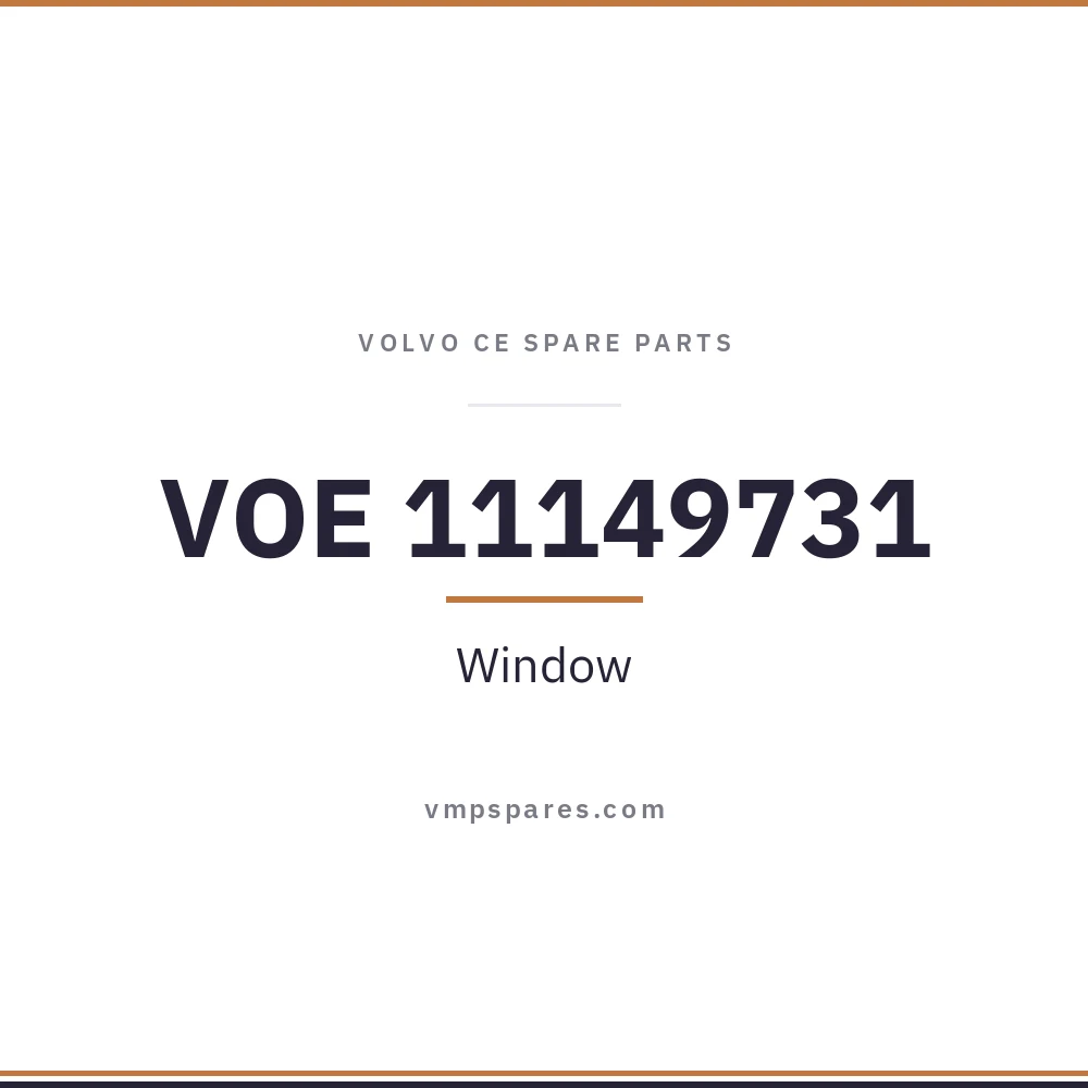 VOE 11149731 – Window