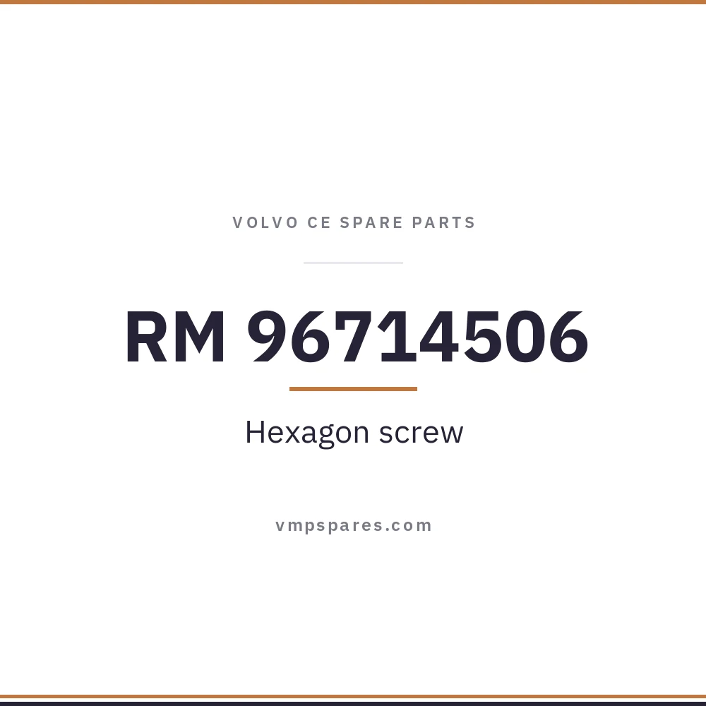 RM 96714506 – Hexagon screw