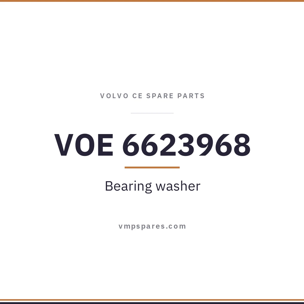 VOE 6623968 – Bearing washer