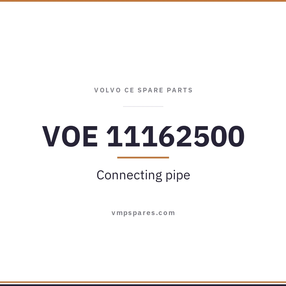VOE 11162500 – Connecting pipe