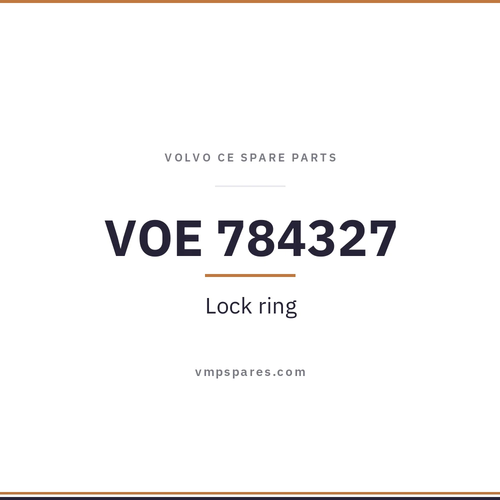 VOE 784327 – Lock ring