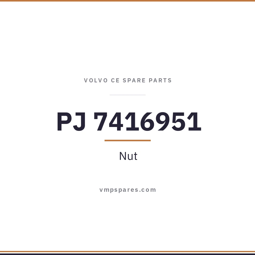 PJ 7416951 – Nut
