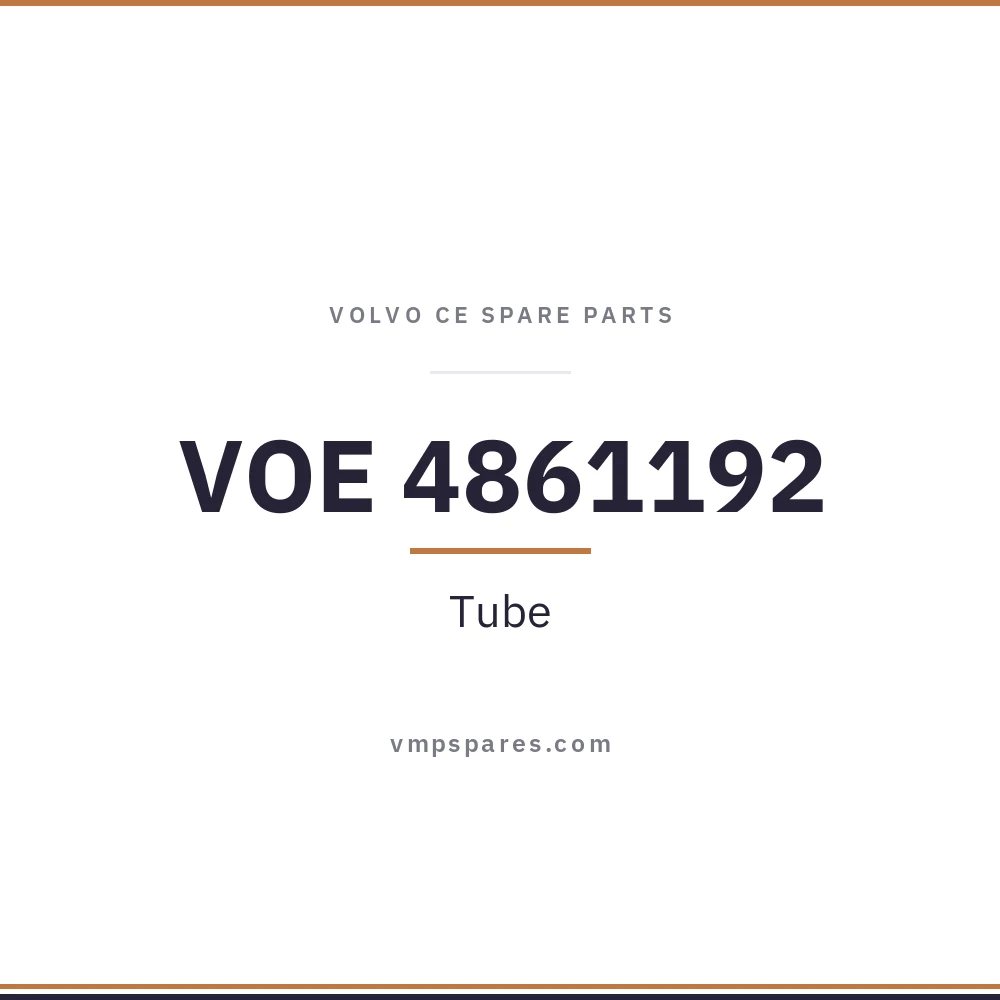 VOE 4861192 – Tube