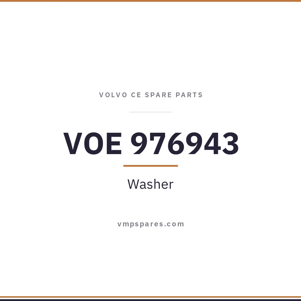 VOE 976943 – Washer