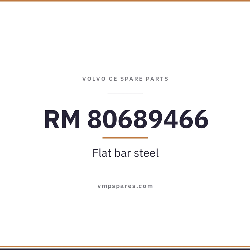RM 80689466 – Flat bar steel