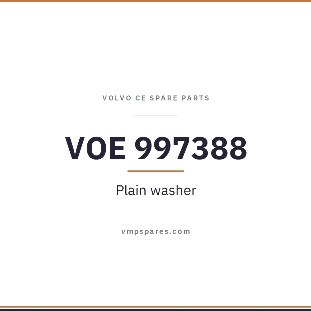 VOE 997388 – Plain washer